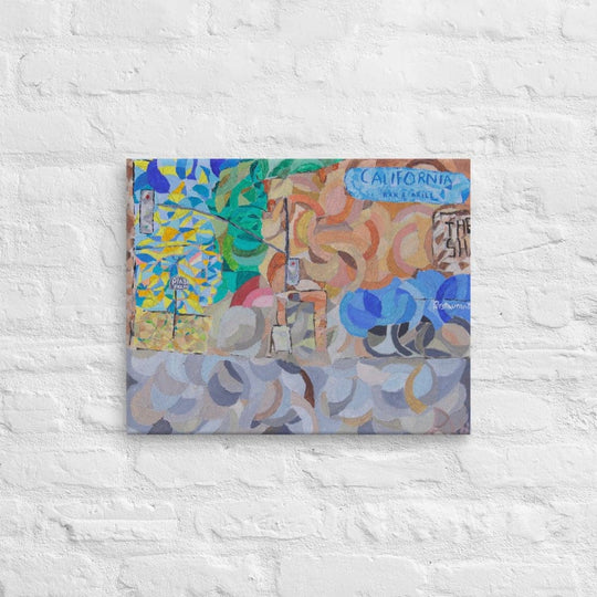 Sunset, Playa Del Rey Canvas (16 x 20 inches) - Philip Charles Williams