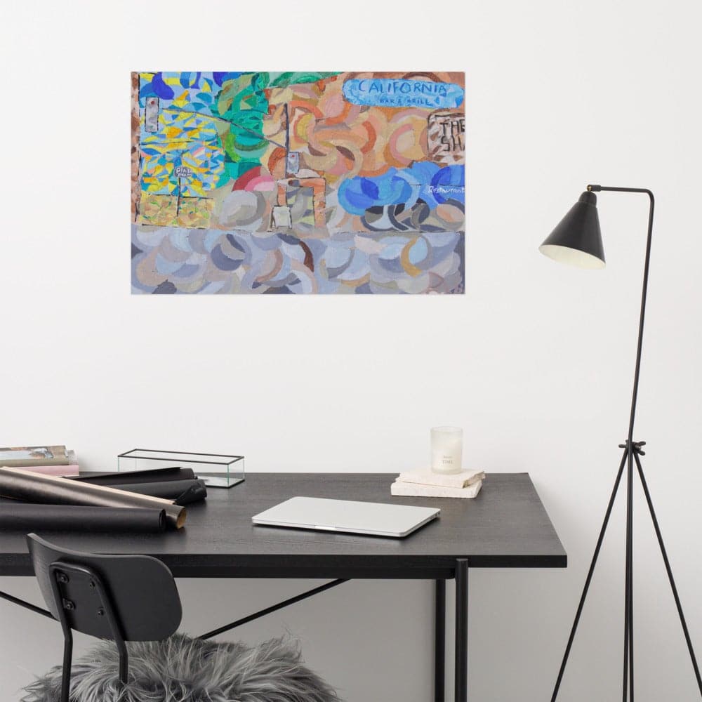 Sunset, Playa Del Rey Poster (24 x 36 inches) - Philip Charles Williams