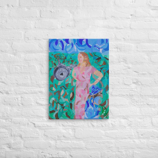 The Strawberry Pickers Canvas (18 x 24 inches) - Philip Charles Williams