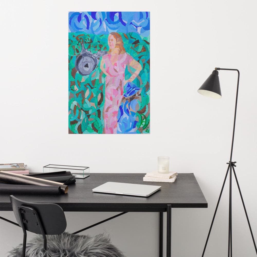 The Strawberry Pickers Poster - Philip Charles Williams