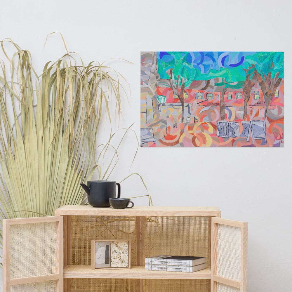 The Village Poster - Philip Charles Williams