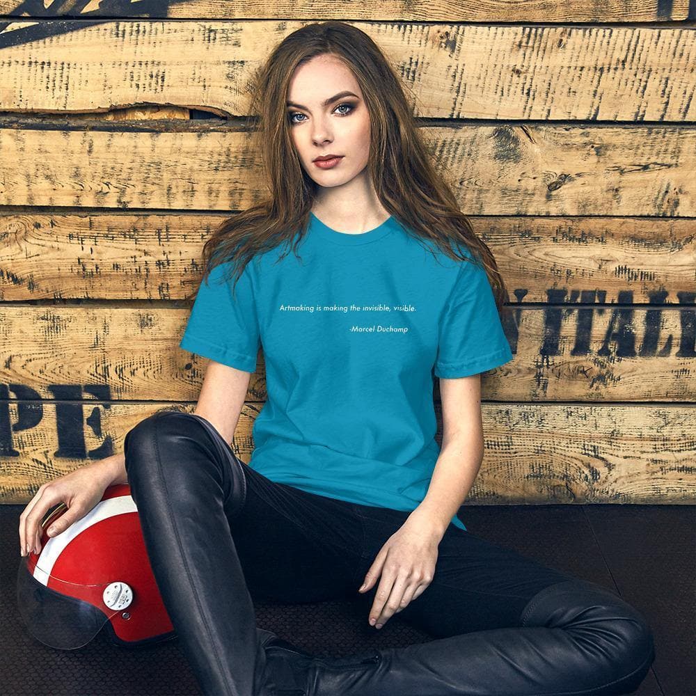 Artmaking is making... (Inspiration Series #4)- Unisex Premium T-Shirt - Philip Charles Williams
