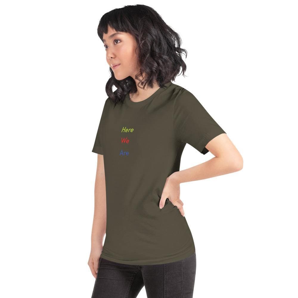 Here We Are (#3)-  Short-Sleeve Unisex T-Shirt - Philip Charles Williams