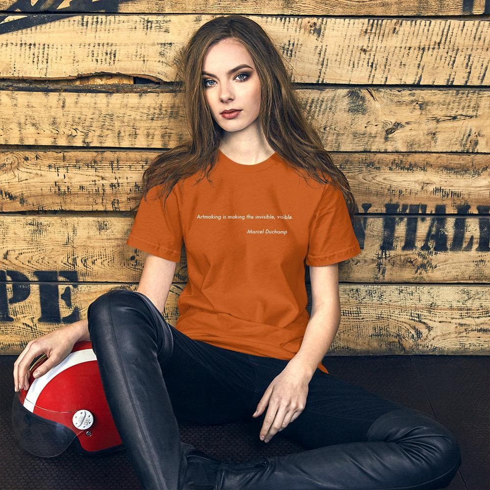 Artmaking is making... (Inspiration Series #4)- Unisex Premium T-Shirt - Philip Charles Williams