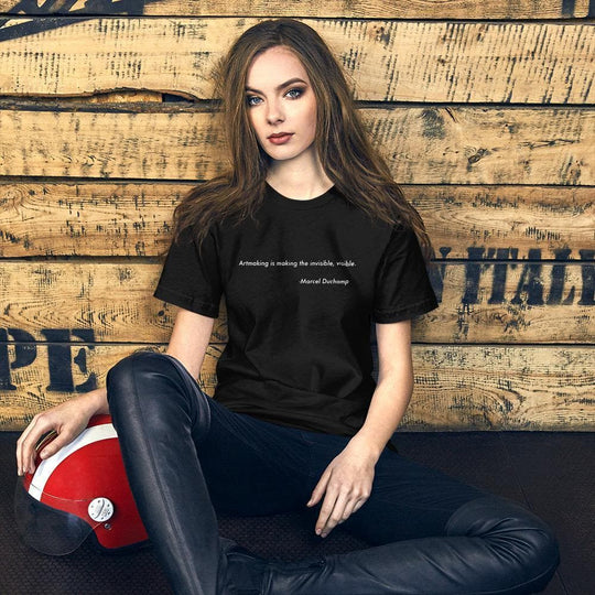 Artmaking is making... (Inspiration Series #4)- Unisex Premium T-Shirt - Philip Charles Williams