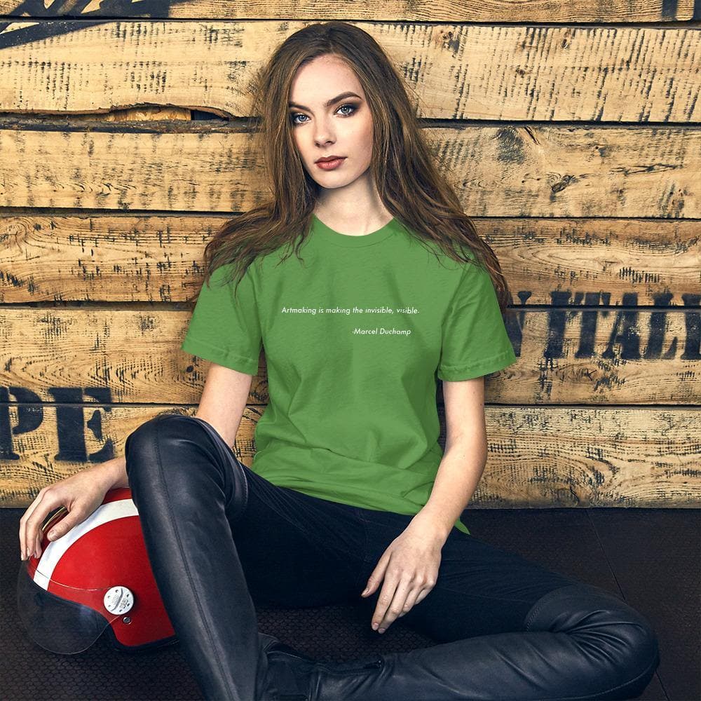 Artmaking is making... (Inspiration Series #4)- Unisex Premium T-Shirt - Philip Charles Williams