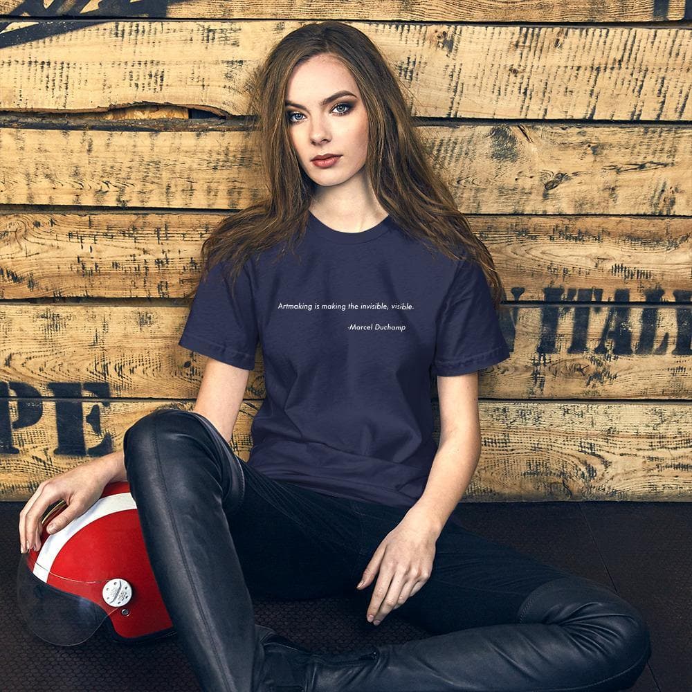 Artmaking is making... (Inspiration Series #4)- Unisex Premium T-Shirt - Philip Charles Williams