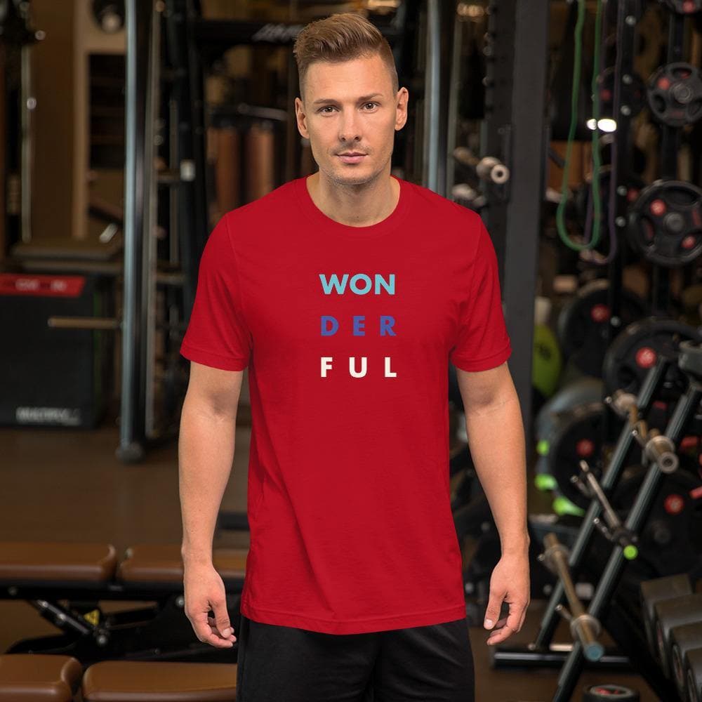 WON-DER-FUL (#3) Short-Sleeve Unisex T-Shirt - Philip Charles Williams
