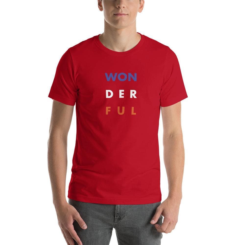 WON-DER-FUL (#2) Short-Sleeve Unisex T-Shirt - Philip Charles Williams