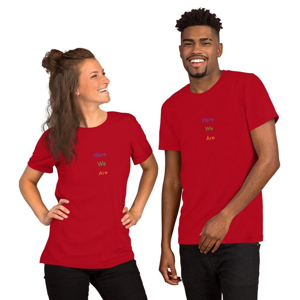 Here We Are (#1)-  Short-Sleeve Unisex T-Shirt - Philip Charles Williams