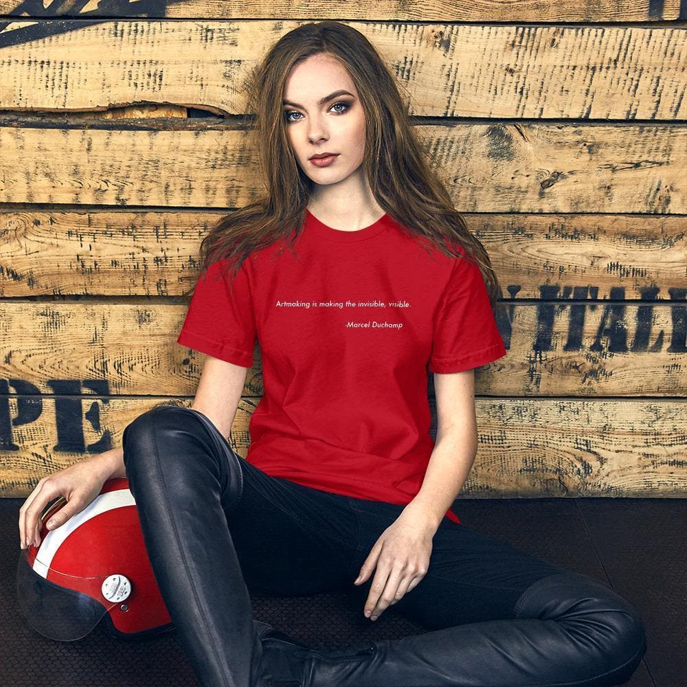 Artmaking is making... (Inspiration Series #4)- Unisex Premium T-Shirt - Philip Charles Williams