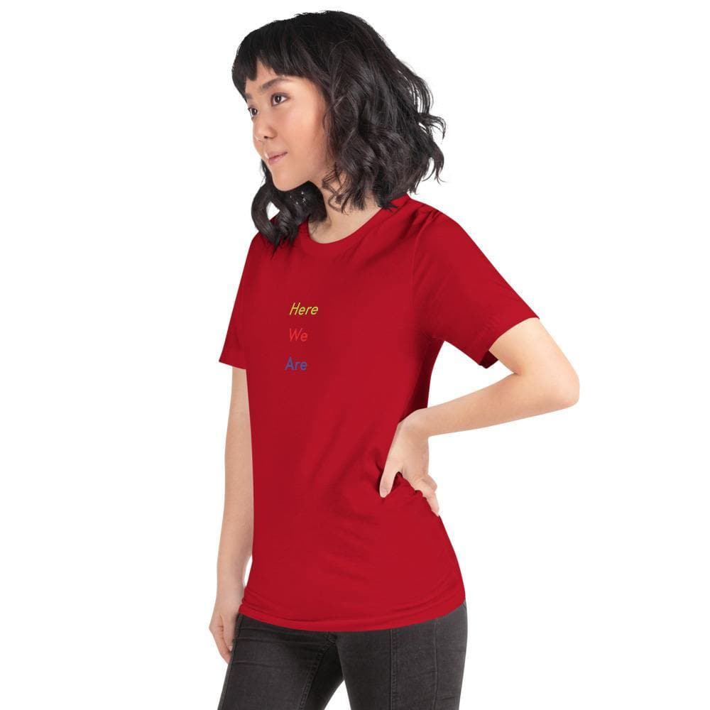 Here We Are (#3)-  Short-Sleeve Unisex T-Shirt - Philip Charles Williams
