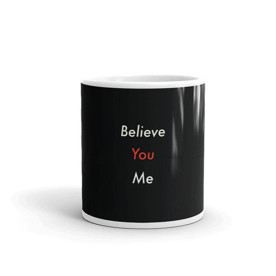 Believe You Me (Black)- Mug - Philip Charles Williams
