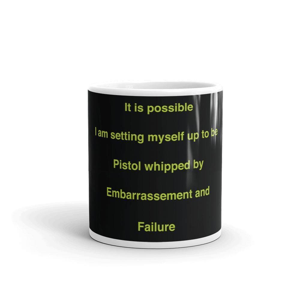 It Is Possible I am Setting My Self Up (Black)- Mug - Philip Charles Williams