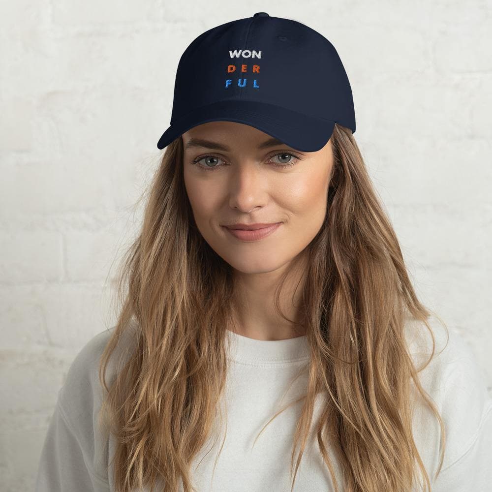 WON - DER - FUL (1) - Adjustable Baseball Cap - Philip Charles Williams