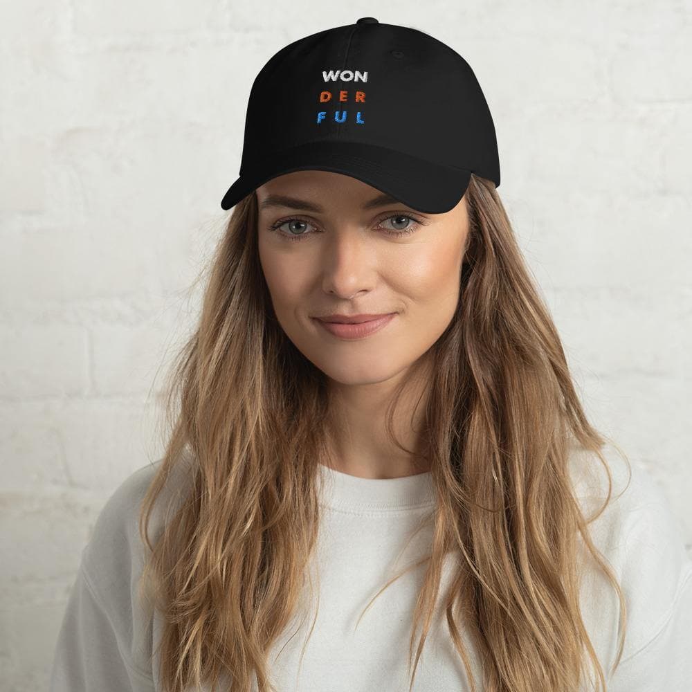 WON - DER - FUL (1) - Adjustable Baseball Cap - Philip Charles Williams