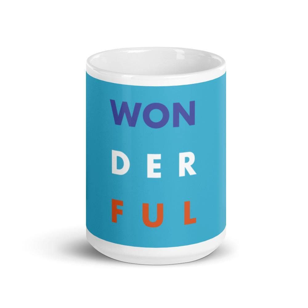 WON - DER - FUL (2) Mug - Philip Charles Williams