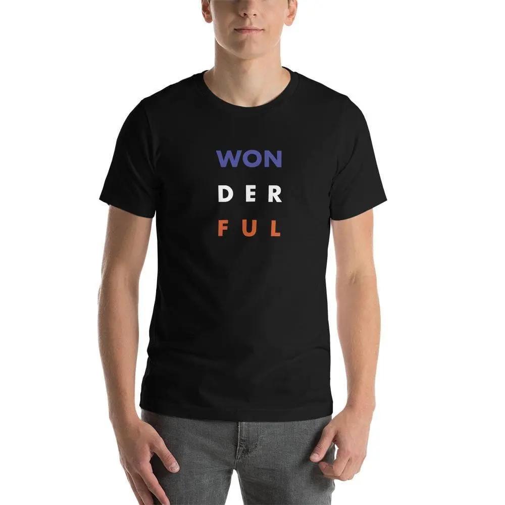 WON - DER - FUL (2) Short - Sleeve Unisex T-Shirt - Philip Charles Williams