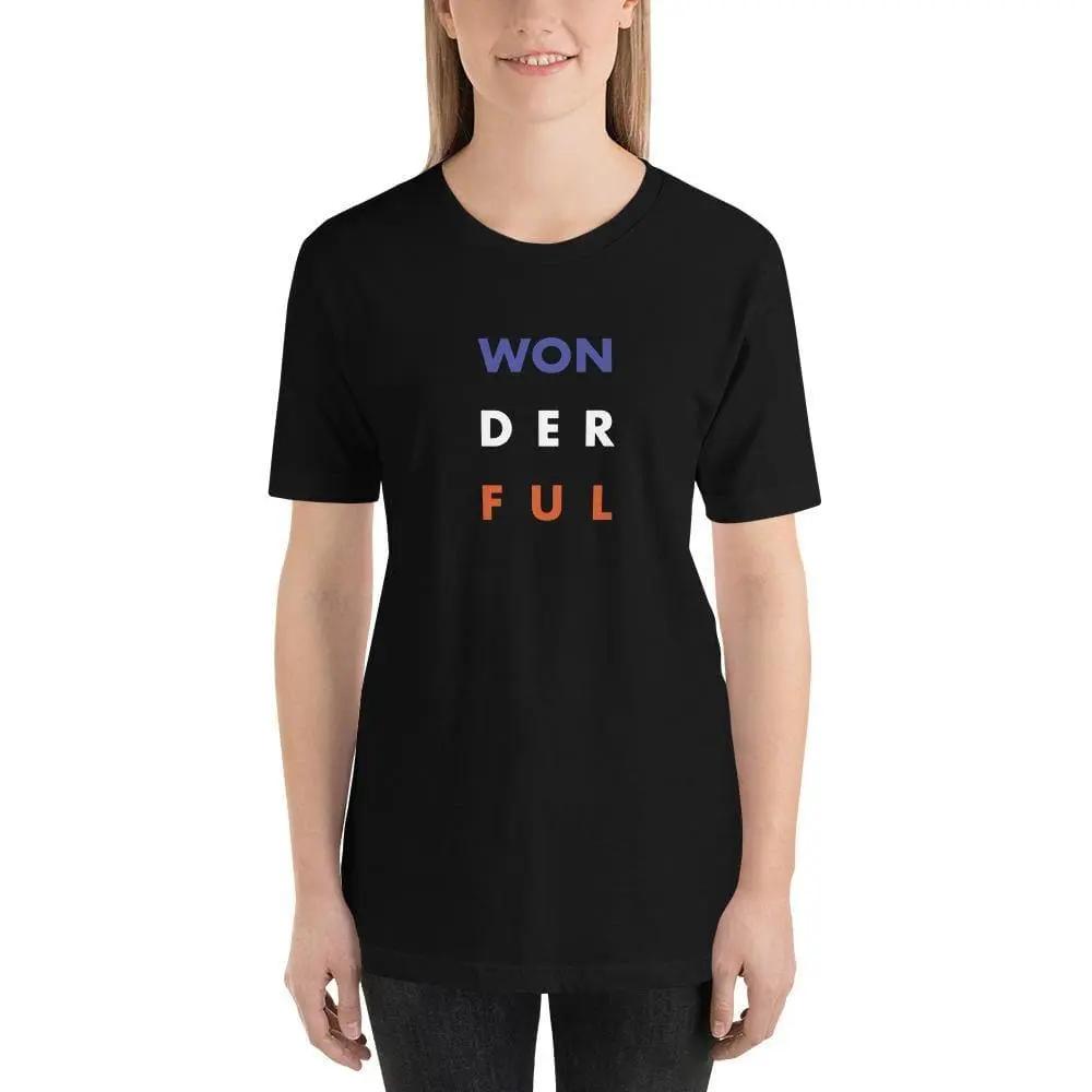 WON - DER - FUL (2) Short - Sleeve Unisex T-Shirt - Philip Charles Williams