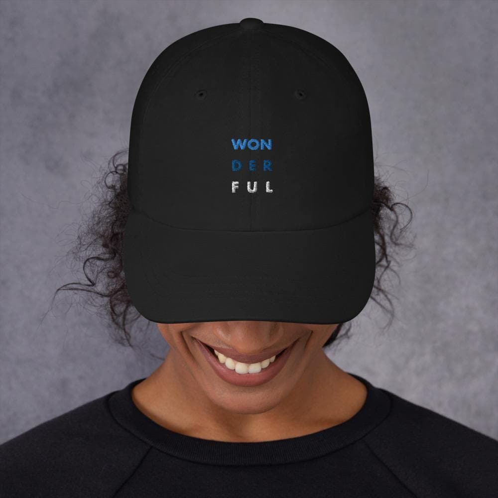 WON - DER - FUL (3) - Adjustable Baseball Cap - Philip Charles Williams